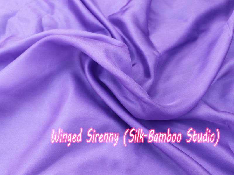 lavender silk fabric by yard