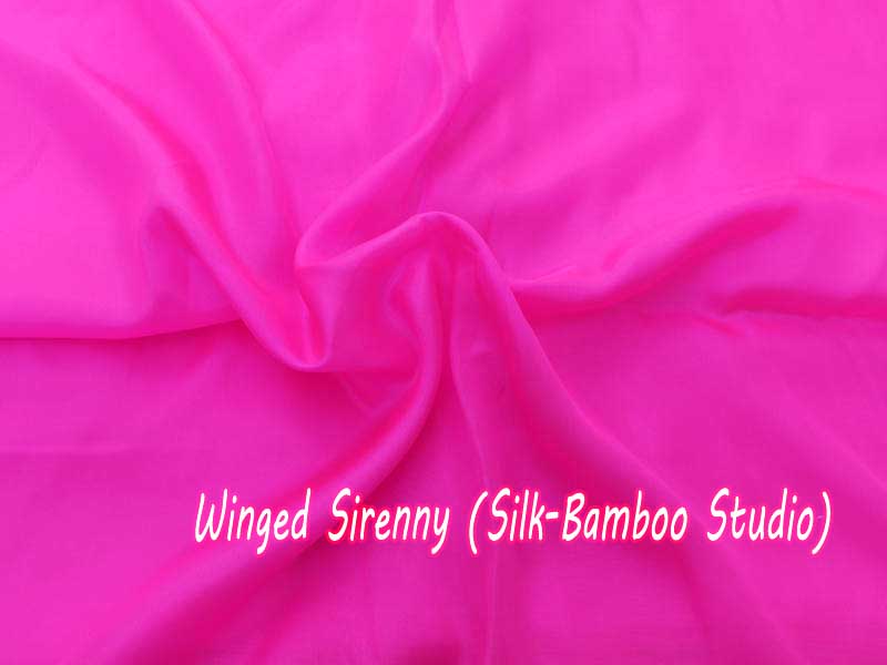pink silk fabric by yard