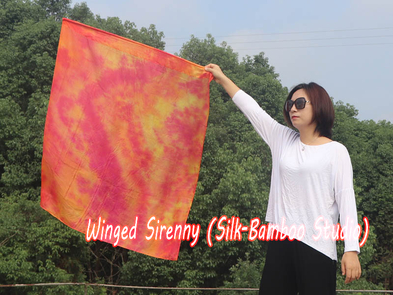 1 Piece 103 cm (40") prophetic silk worship flex flag, Sakura