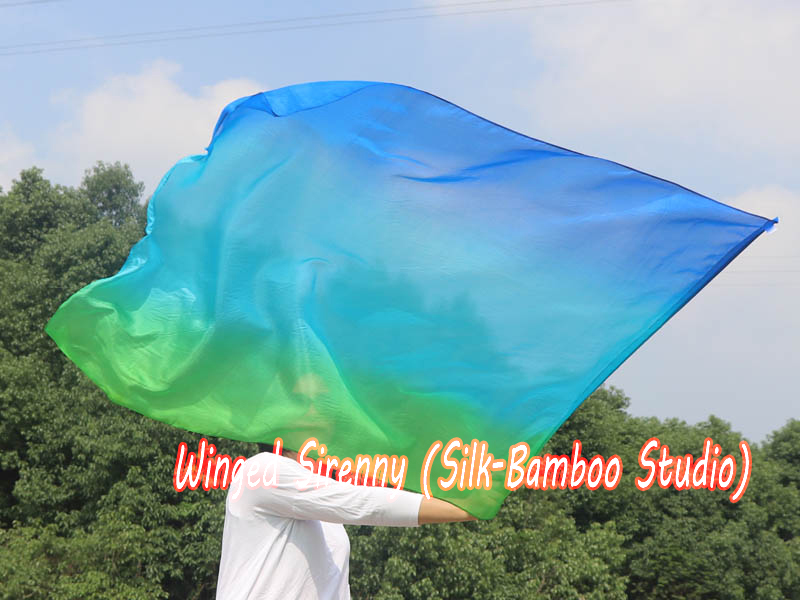 1 Piece 130 cm (51") prophetic silk worship flex flag, long side Adventure