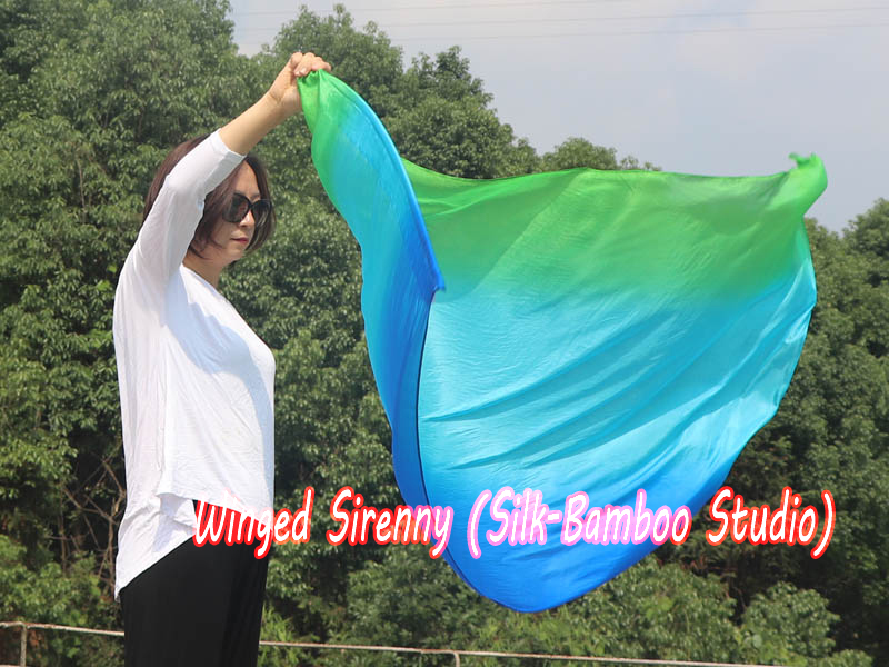 1 Piece 130 cm (51") prophetic silk worship flex flag, long side Adventure