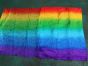 Tela de seda 100% Arco iris