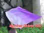 Seda Poi bandera de adoración 103 cm * 88 cm, violeta degradado B
