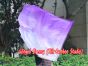 Seda Poi bandera de adoración 103 cm * 88 cm, violeta degradado B