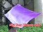 Seda Poi bandera de adoración 103 cm * 88 cm, violeta degradado B