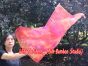 Seda Poi bandera de adoración 103 cm * 88 cm, Cobre