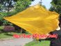 Seda Poi bandera de adoración 103 cm * 88 cm, oro