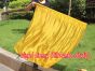 Seda Poi bandera de adoración 103 cm * 88 cm, oro