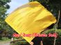 Seda Poi bandera de adoración 103 cm * 88 cm, oro