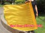 Seda Poi bandera de adoración 103 cm * 88 cm, oro