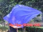 Seda Poi bandera de adoración 103 cm * 88 cm, azul