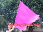Seda Poi bandera de adoración 103 cm * 88 cm, rosado