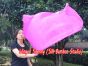 Seda Poi bandera de adoración 103 cm * 88 cm, rosado