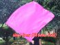 Seda Poi bandera de adoración 103 cm * 88 cm, rosado