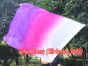 Seda Poi bandera de adoración 103 cm * 88 cm, blanco-rosado-violeta