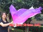 Seda Poi bandera de adoración 103 cm * 88 cm, blanco-rosado-violeta