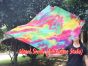 1 Stück 103 cm x 88 cm drehbarer Flaggen-Poi, Frühling