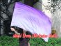 Seda Poi bandera de adoración 129 cm * 88 cm, violeta degradado B