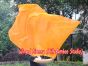 Seda Poi bandera de adoración 129 cm * 88 cm, naranja