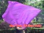 Seda Poi bandera de adoración 129 cm * 88 cm, violeta