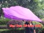 Seda Poi bandera de adoración 129 cm * 88 cm, violeta