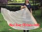 1 Stück 129 cm x 88 cm drehbarer Flaggen-Poi, beige