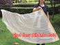 1 Stück 129 cm x 88 cm drehbarer Flaggen-Poi, beige