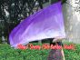 Seda Poi bandera de adoración 174cm x 88cm, violeta degradado B