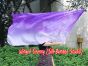 Seda Poi bandera de adoración 174cm x 88cm, violeta degradado B