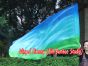 Seda Poi bandera de adoración 174cm x 88cm, Aventuras B