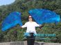 1 par de alas de ángel de seda de 180 cm (71"), Luna Azul