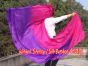 Velo de seda danza del vientre violeta-rosado