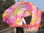 Velo de seda danza del vientre Peonía tie-dye