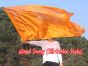 1 Stück 174 cm x 88 cm drehbarer Flaggen-Poi, orange
