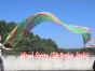 Spring 6 Mommes colorful silk billow worship banner