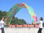 Spring 6 Mommes colorful silk billow worship banner