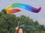Heraldos de seda Arco iris 180 cm 