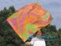Seda Poi bandera de adoración 103 cm * 88 cm, Otoño