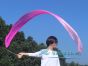 Seide streamer farbverlauf rosa 2.5m*0.3m