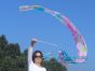 Seide streamer Bunte Blumen 2.5m*0.3m