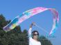 Seide streamer Bunte Blumen 2.5m*0.3m