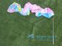 Seide streamer Bunte Blumen 2.5m*0.3m