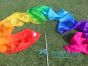Heraldos de seda Arco iris 2.5m*0.3m