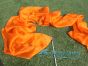 Heraldos de seda naranja 2.5m*0.3m