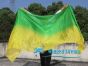 1 piece yellow-green 5 Mommes colorful belly dance silk veil 