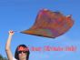 Seda Poi bandera de adoración 81 cm x 64 cm, Serenidad