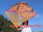 Seda Poi bandera de adoración 81 cm x 64 cm, Serenidad