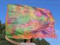 130 cm bandera de seda de adoración profética flexible, Otoño