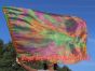 1 Stück 129 cm x 88 cm drehbarer Flaggen-Poi, Gelassenheit