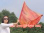 85 cm Tanzflagge Anbetungsfahne mit flexiblem Stab, Kupfer